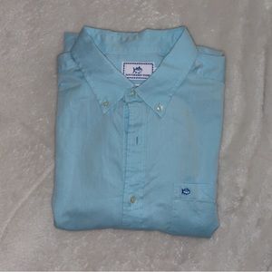 Light Blue Southern Tide Button Up